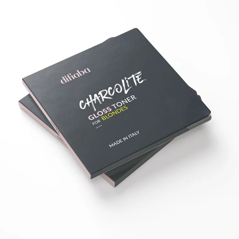 Tabla de muestras del tóner brillante Charcolite