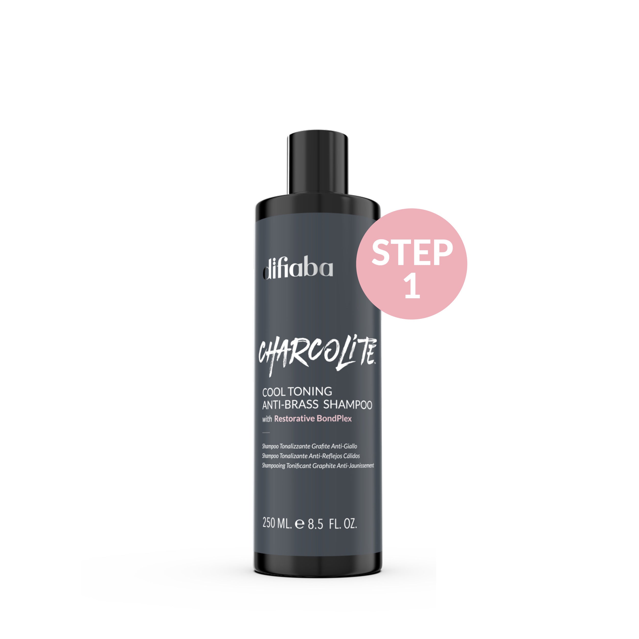 Charcolite Cool Toning Anti-Brass Shampoo with Restorative BondPlex