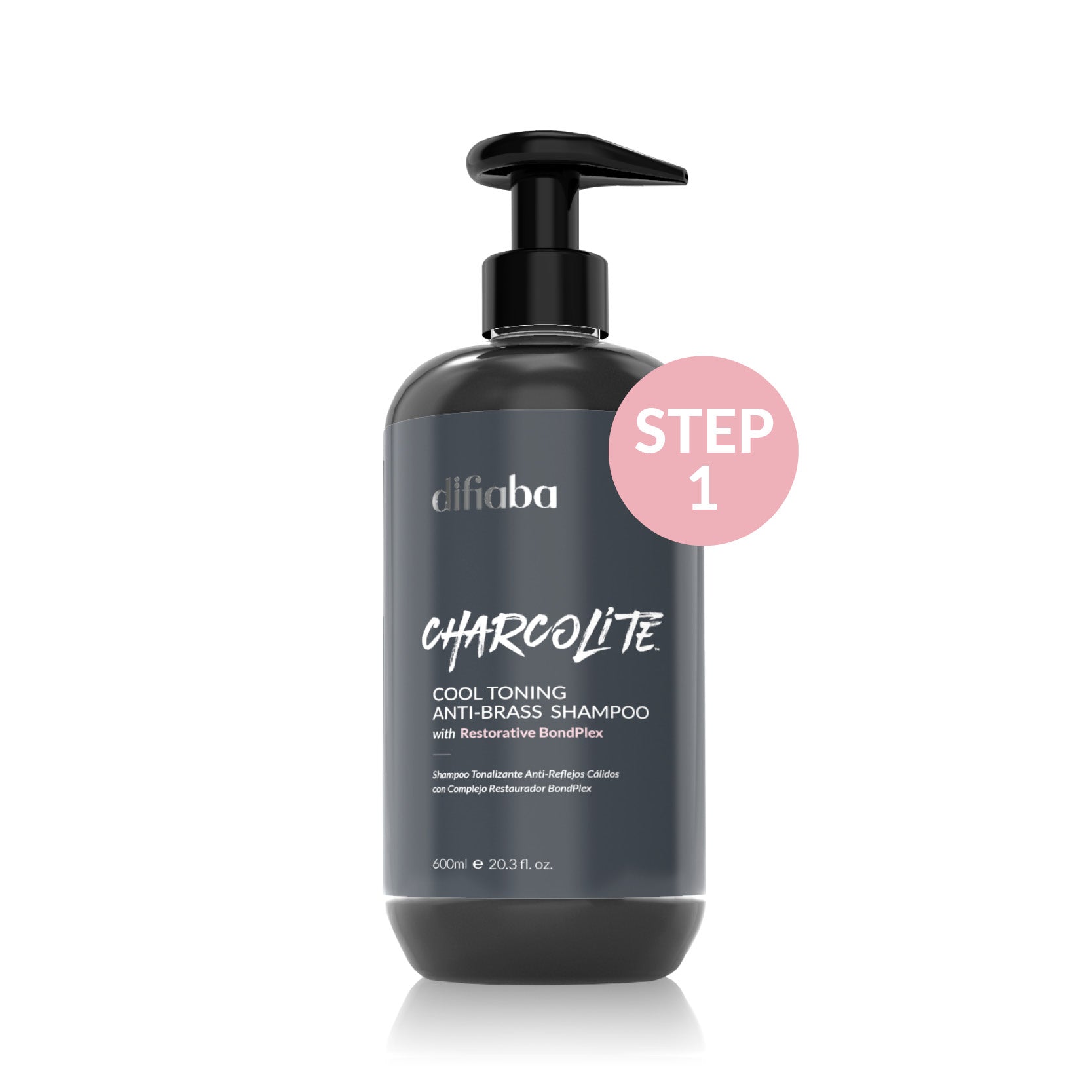 Champú anti-cobrizo Charcolite™ Cool Toning con BondPlex restaurador
