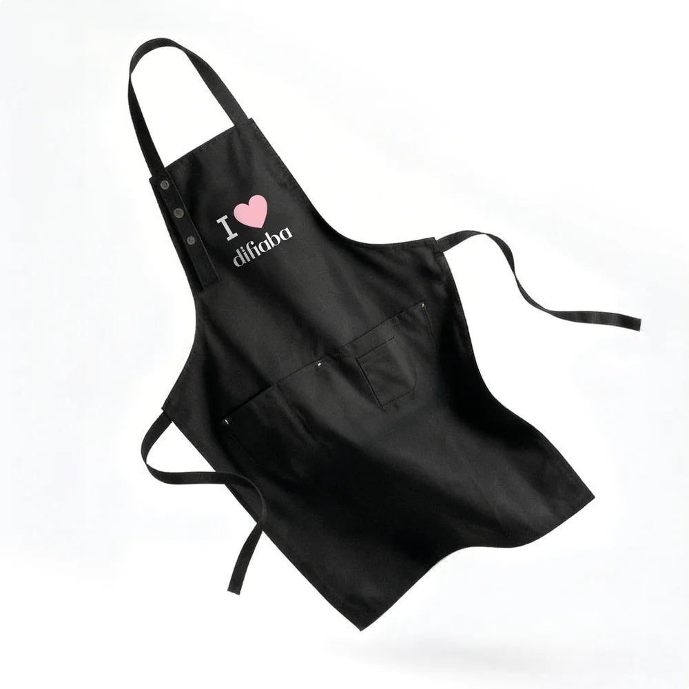 I Love Difiaba Apron